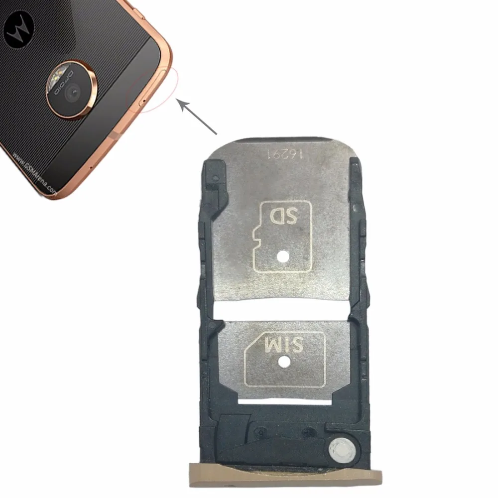 

NEW SIM Card Tray + Micro SD Card Tray for Motorola Moto Z Force