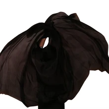 Новинка, шелковая вуаль для танца живота, вуаль для танца живота, тренировочные шелковые вуали для выступлений,, 250/270*114 см, одноцветная