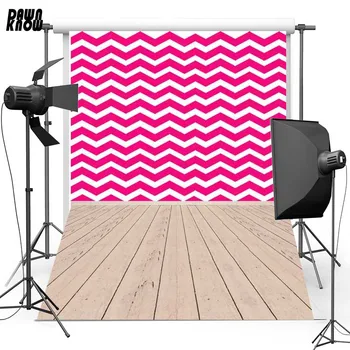 

DAWNKNOW Pink Pattern Wall New Fabric Polyester Background For Kids Floor Vinyl Backdrop For Wedding Photo Studio F834