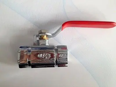 Хромированные Латунные Шаровые Клапана Равно Внутренняя Резьба 1-1/" BSP PN 1.6 Мпа 229 ФУНТОВ НА КВАДРАТНЫЙ ДЮЙМ для воды газа нефти