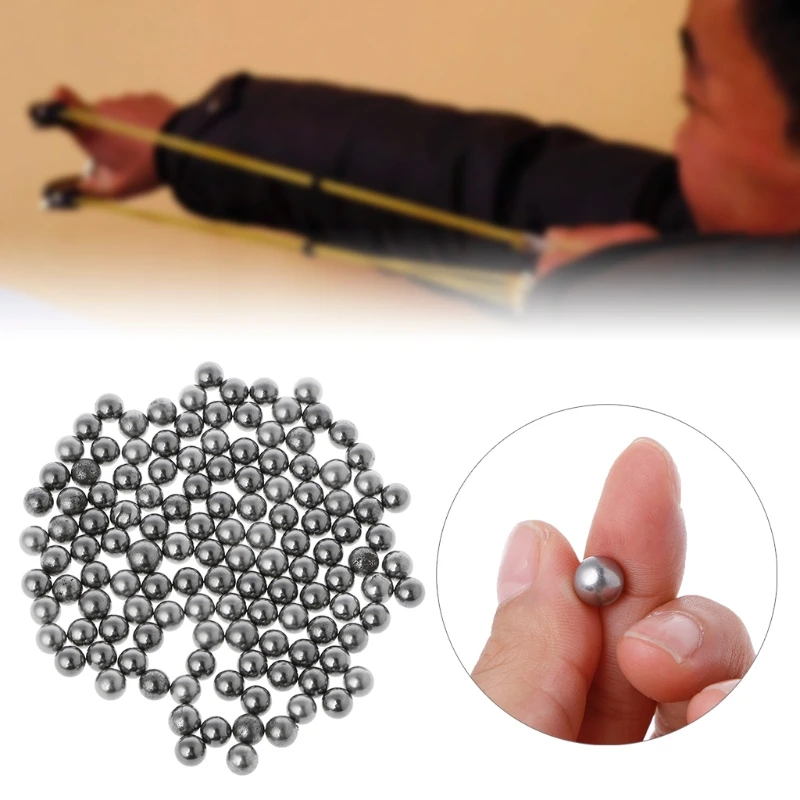 

100Pcs Steel Ball Catapult Slingshot Hunting Ammo Bicycle Bearings 8mm dropshipping