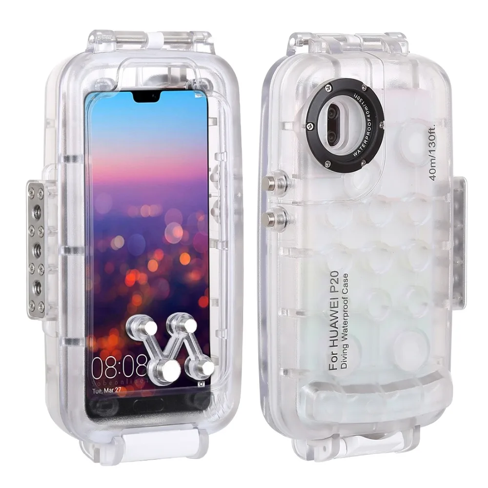 Haweel для huawei p20 40 м/130 футов профессиональный водонепроницаемый корпус дайвинга