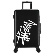 GraspDream Мода Высокое качество 20/24/26 дюймов ПК прочная рулонная Чемодан Для мужчин Spinner бренд бизнес сумка на колесиках для путешествий чемодан