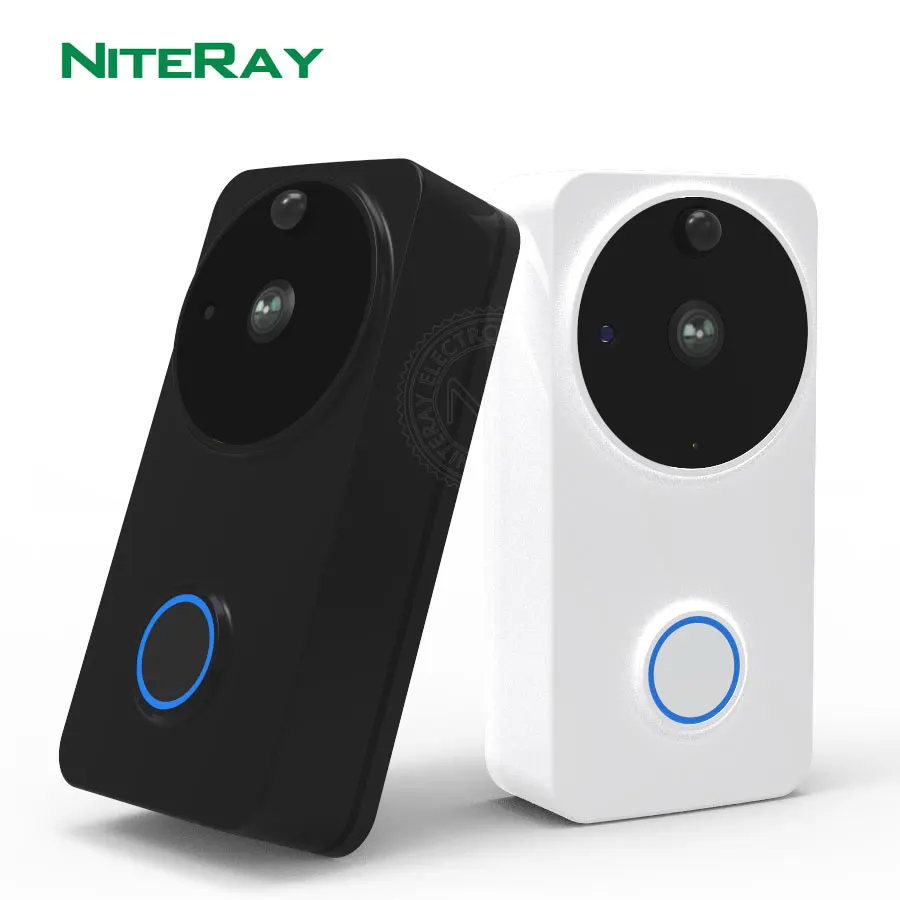 PIR Wifi Door Bell HD 720P monitor front Door Battery Powered Doorbell