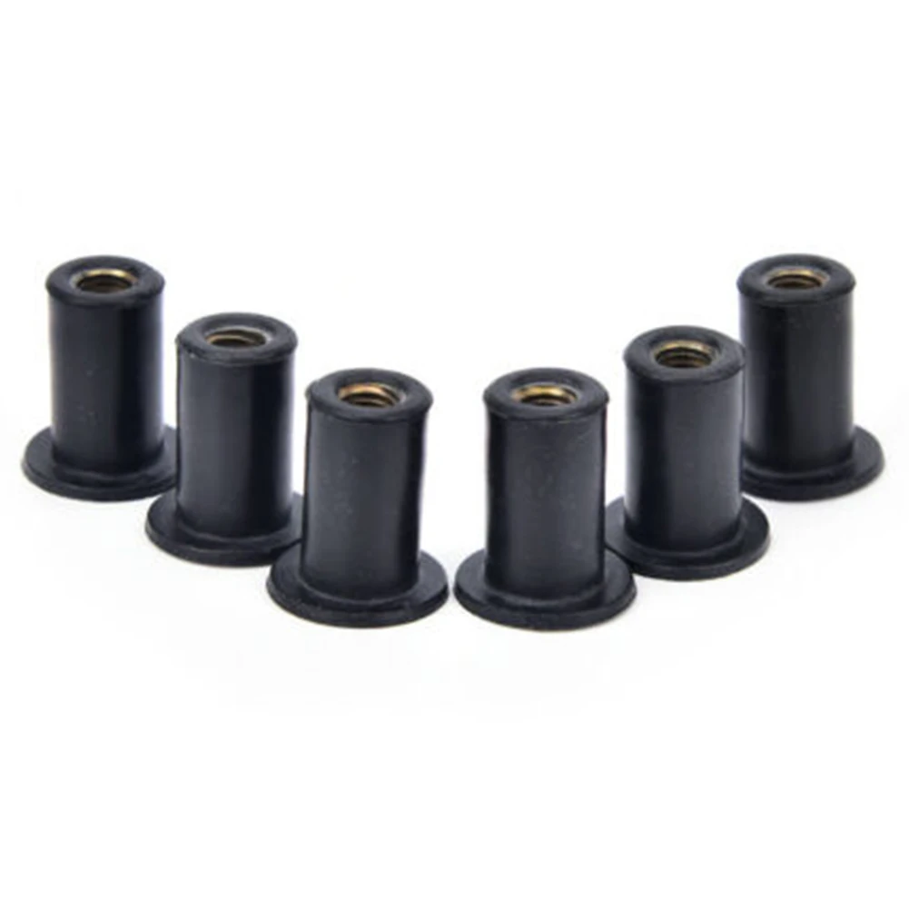 6pcs Windshield Screw Canoe Waterproof Rubber Boats Blind Fastener