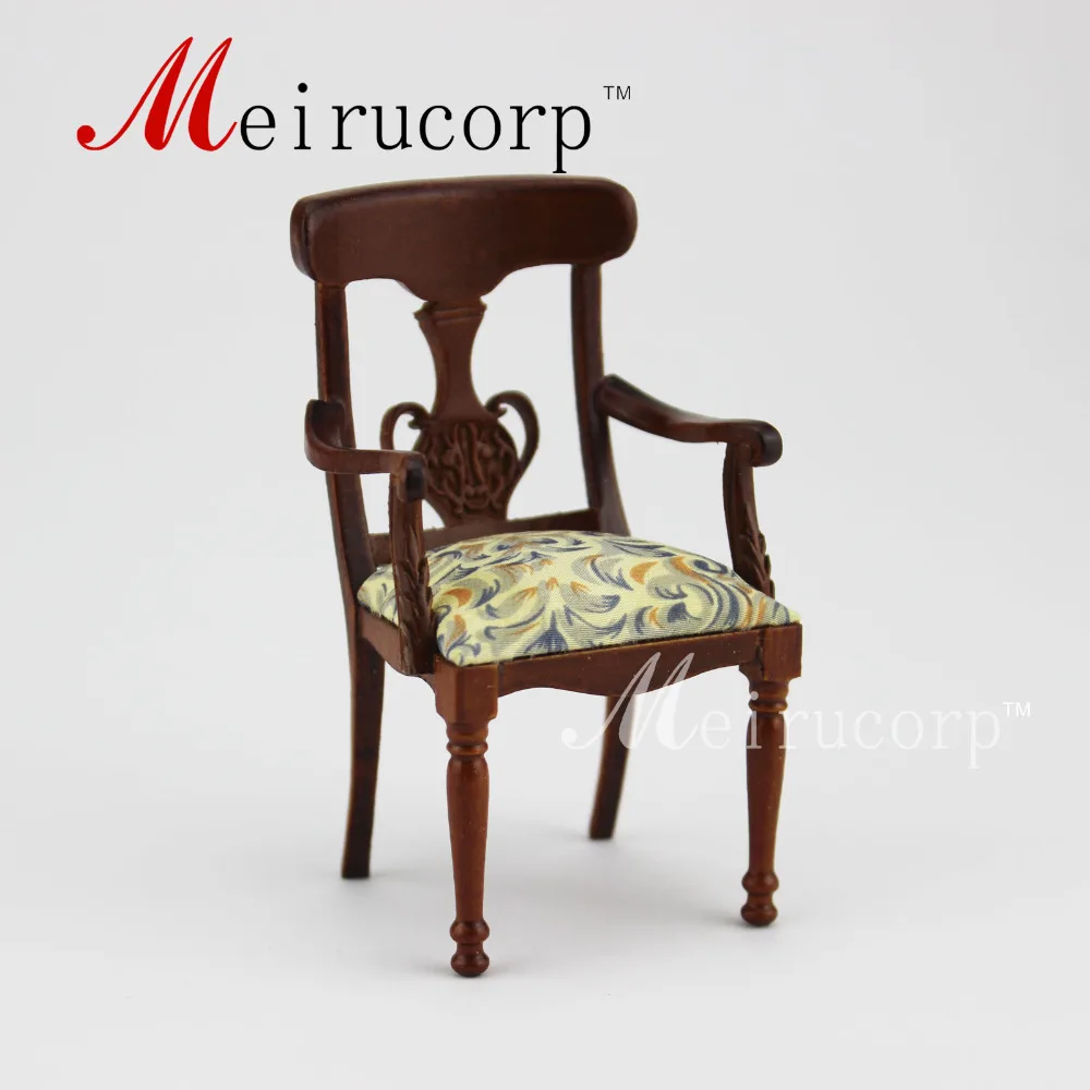 

Fine 1:12 scale dollhouse miniature furniture Good quality elbowchair