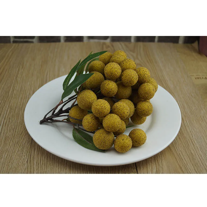 Искусственные фрукты моделирование Longan фото реквизит аксессуары праздничные