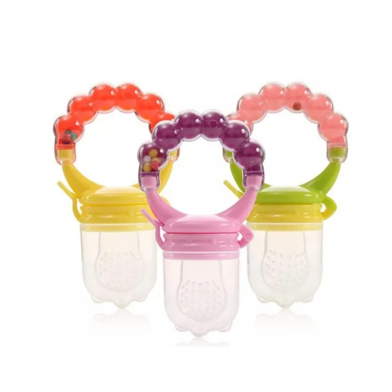 Pacifier Fruit Nibbler Baby Pacifiers Feeder Kids Fruit Feeder Nipples Feeding Safe Baby Supplies Nipple Teat Pacifier Bottles