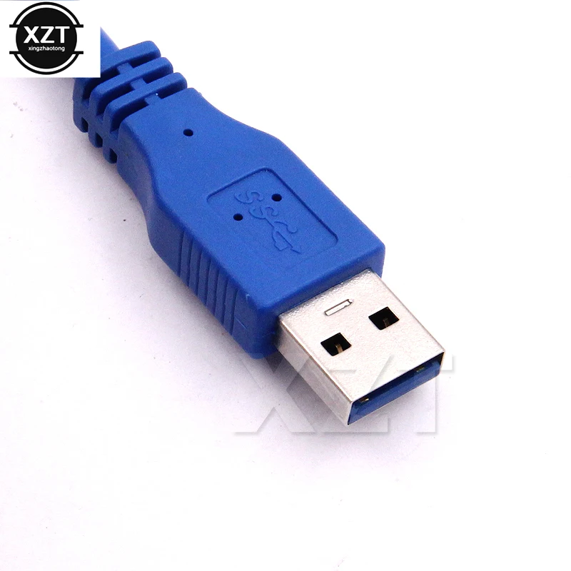 Супер Скоростной USB 3,0 штекер A к Micro B кабель для внешнего жесткого диска HDD 0,3 м 1 м кабель для передачи данных провод адаптер