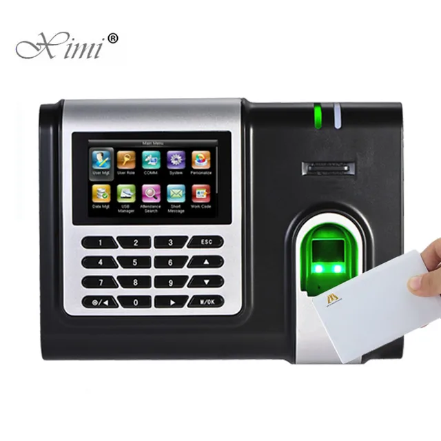 ZK X628 C Fingerprint Time Attendance TCP IP Biometric Fingerprint Time Recording Time Clock 