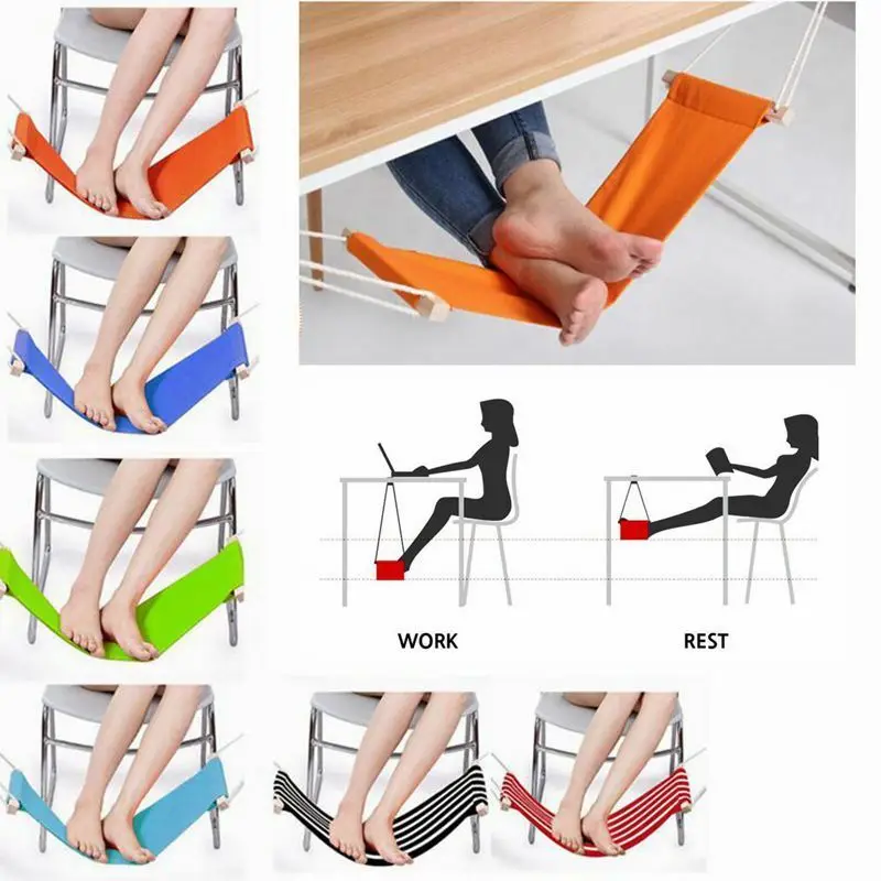 

Desk Feet Hammock Foot Chair Care Tool The Foot Hammock Outdoor Rest Cot Portable Office Foot Hammock Mini Feet Rest