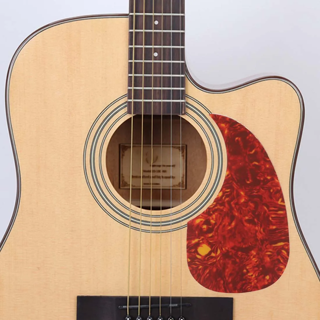 1 PC Professional Folk Acoustic Guitar Pickguard Self-adhesive Pick Guard Sticker for Acoustic Guitar Accessories -