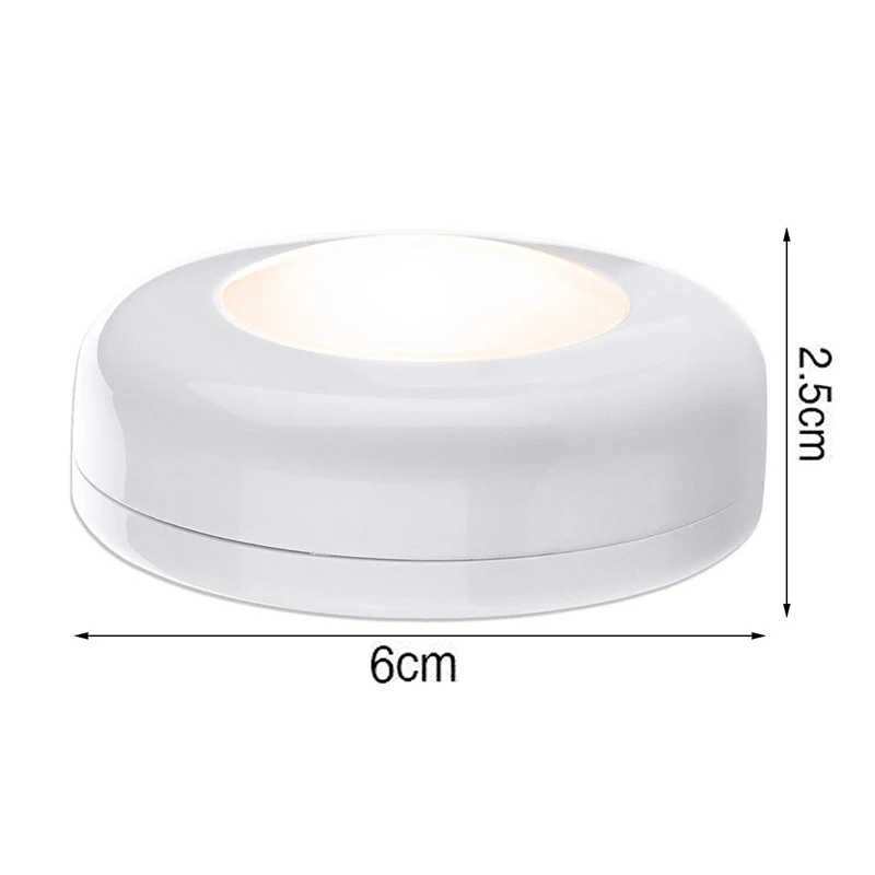  fill light white warm white led lamp 2 color night light closet decorative light with remote contro - 32965156990
