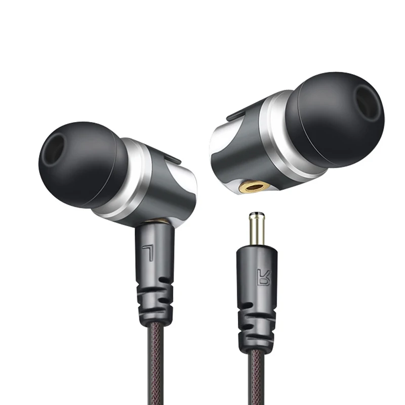 

In Ear Earphones Dynamic With Mic Microphone Hybrid Unit HIFI Earphone Earbud Music Headset fone de ouvido Innovation link head