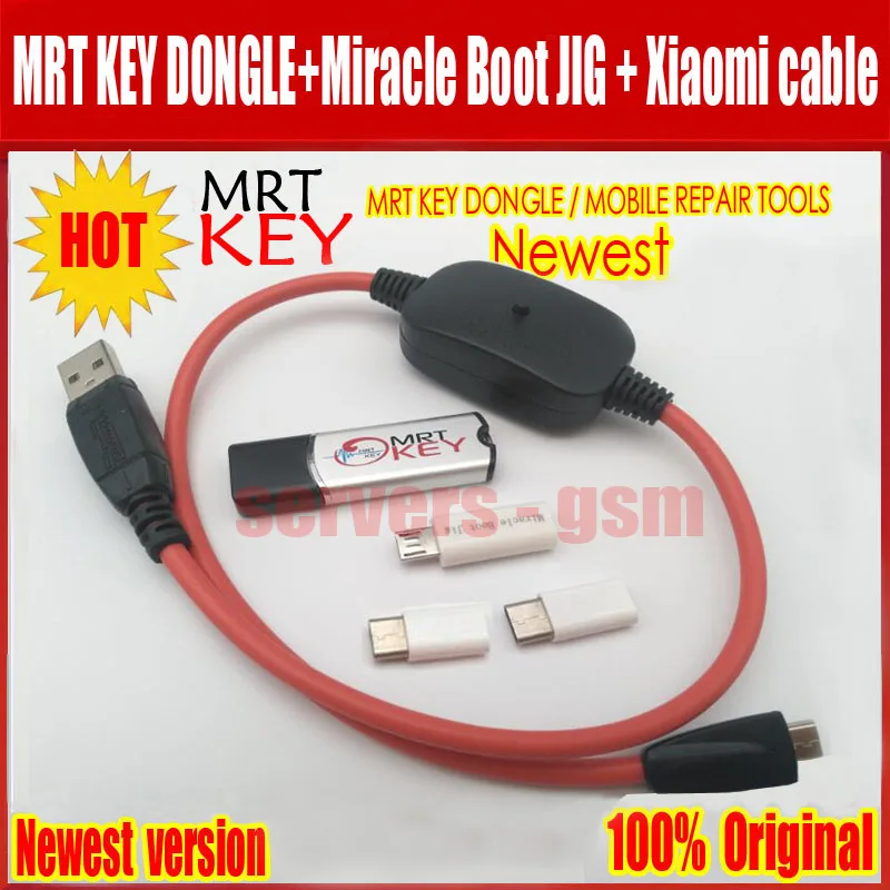 2019 New Original MRT KEY dongle +GPG xiaomi9008 cable