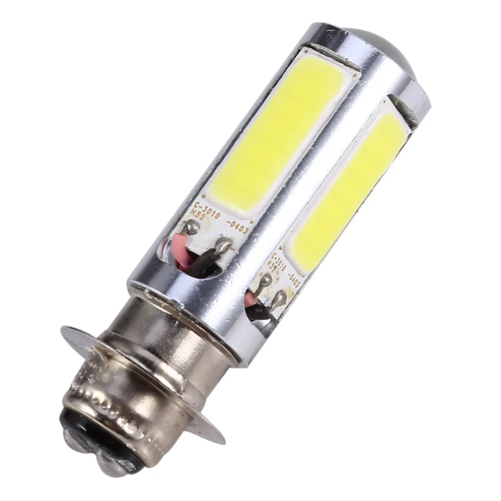 1 пара 6000K белый H6M COB LED Мотор велосипед/ATV фара противотуманная лампа PX15d P15D25 1|bike