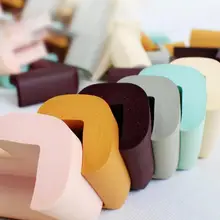 7*7*3,5 см детские мягкие цветные настольные Настольный Угловой протектор для детей Защитные накладки 100 шт./лот смешанные