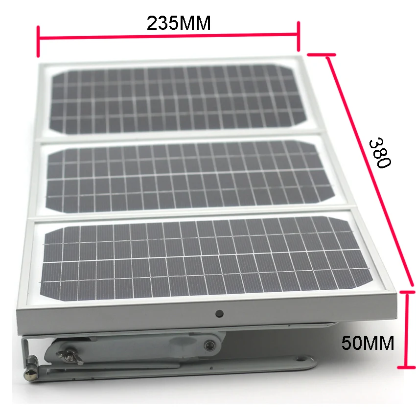 Solar ao ar Conduziu a Luz de Inundação Solar do Jardim Projetor com Interruptor Livre Escurecimento 50 w Luz 2 conduziu a luz de inundação luz solar