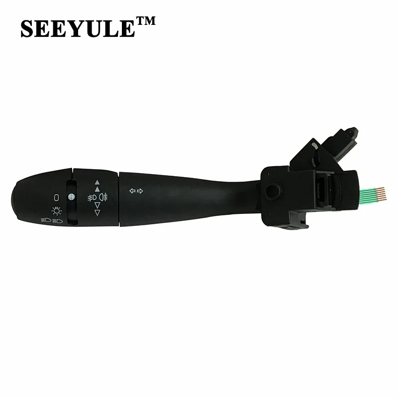 1pc SEEYULE Car Turn Signal Switch with Headlight Switch for Peugeot 206 301 308 3008 405 407 408 Citroen C3 C5 Picasso Xsara 1pc SEEYULE Car Turn Signal Switch with Headlight Switch for Peugeot 206 301 308 3008 405 407 408 Citroen C3 C5 Picasso Xsara
