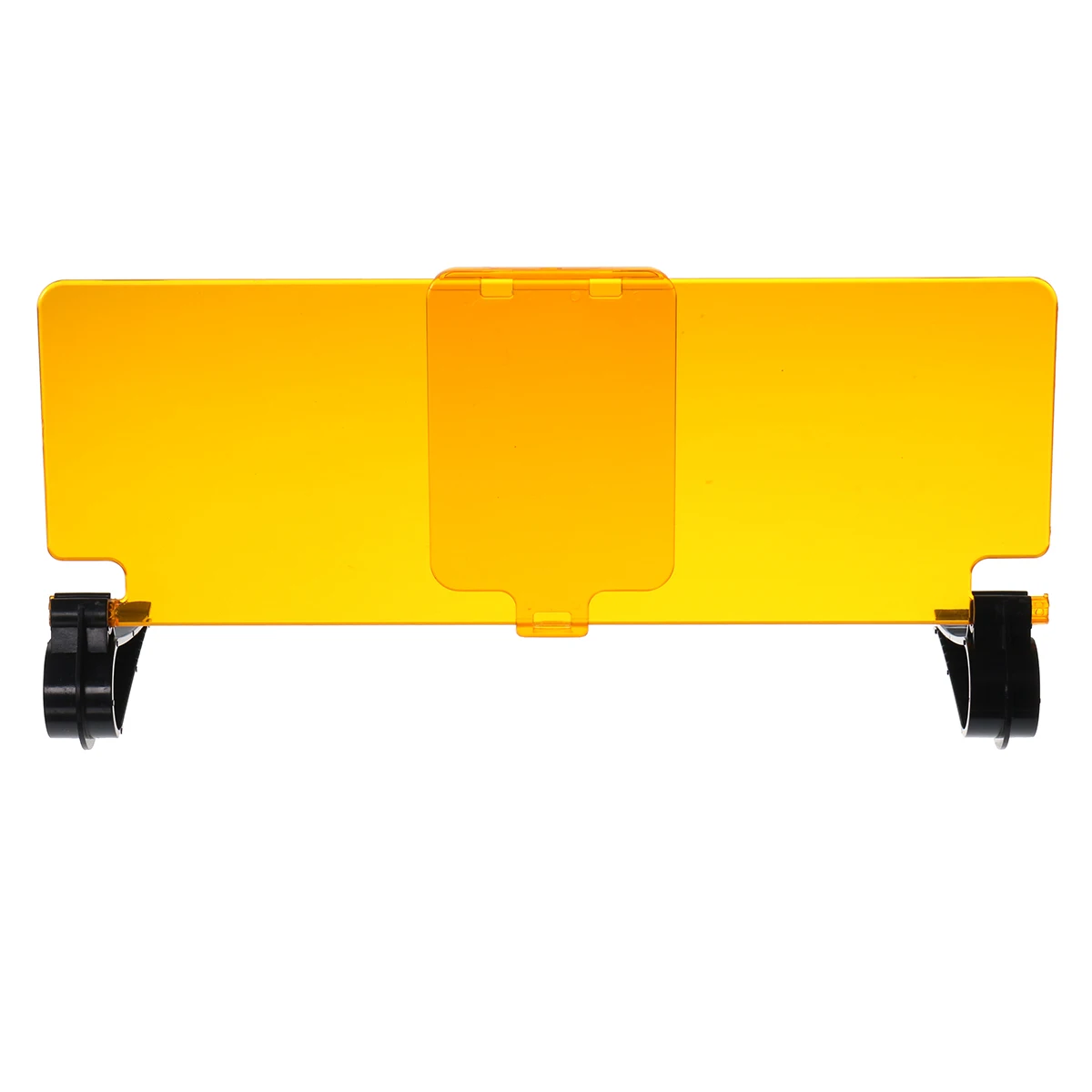 

Car Sun Visor Extension Extender Clip on Glare Reducer Low Sun Driving Protector Orange Single chip