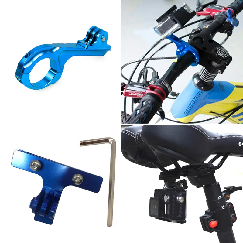 Multi Color Bicycle Bike Aluminum Mount Kit Handlebar Bar Mount