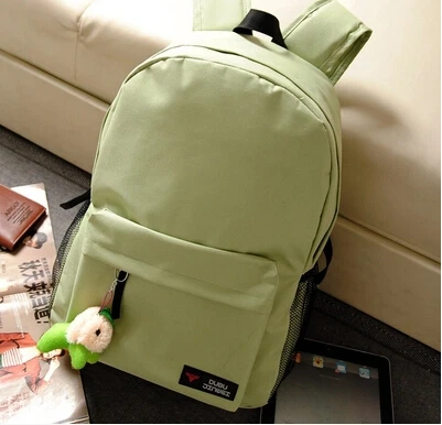 

High Quality Assured Brand Nylon Women and Men's Backpack Lint 15 inches Laptop Backpack Travel Backpack School Backpack