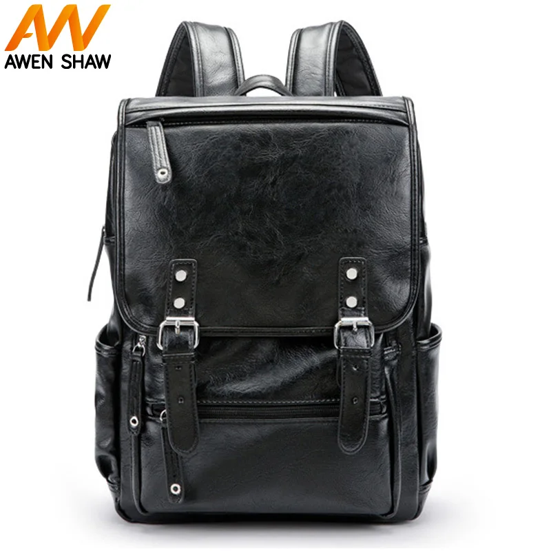 

AWEN SHAW New Multifunction Business Men Laptop Backpack Bag 15inch High Quality Casual Men's School Backpack For Teenagers