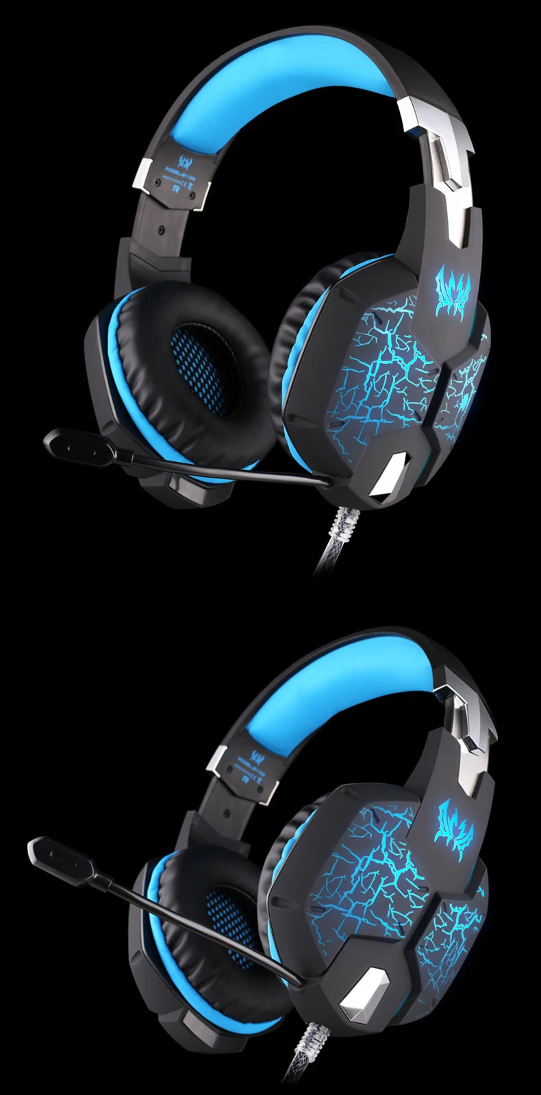 Vibration Function Professional Gaming Luminous Headphones 18