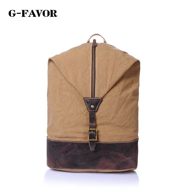 

Top Quality Canvas Men Backpacks Youth College Student Bookbags School Bag for Teenagers Vintage Rucksack Travel Male Backpack