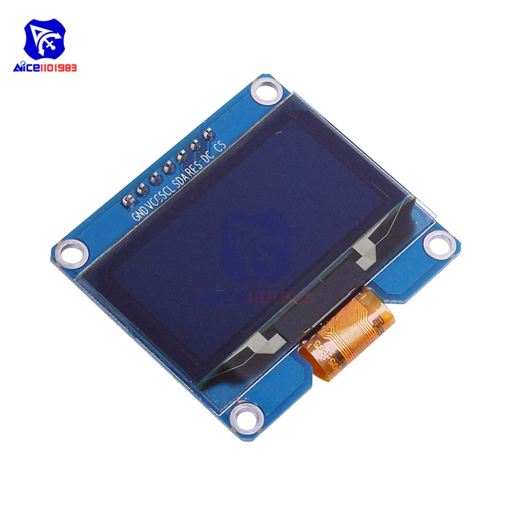 1,5" 7PIN OLED дисплей модуль SSD1309 SPD0301 для SSD1306 SPI IIC igc интерфейс 12864 OLED экран 3,3-5 в для Arduino AVR STM32