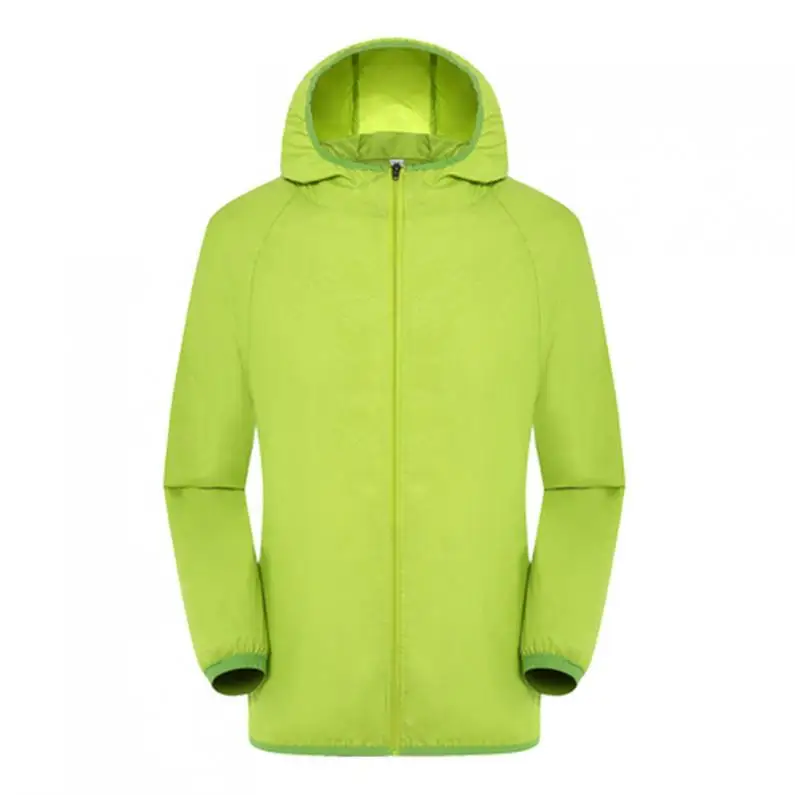Men's Women's Quick Dry Hiking Jacket Waterproof Sun UV Protection Coats Outdoor Sports Fishing Skin Jackets