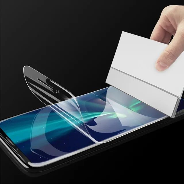 

Hydrogel Screen Protector For Samsung Galaxy A7 A8 A6 Plus J4 J6 J7 J8 2018 Nano TPU Soft Protective Guard Film Not Glass