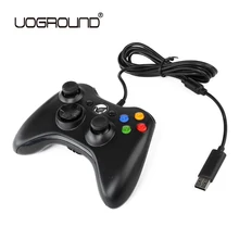 USB проводной Joypad геймпад черный игровой контроллер для Xbox тонкий 360 джойстик для служебного Microsoft ПК для Оконные рамы 7/ 8/10