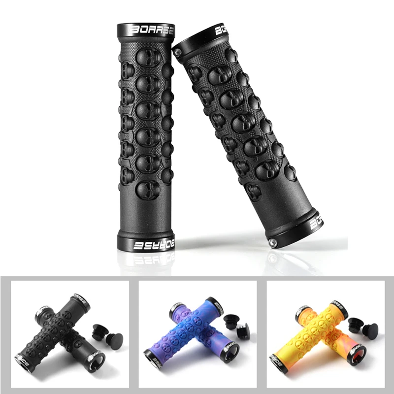 

1 пара велосипедных рулей Boarse MTB, чехол для руля TPR, резиновые нескользкие рукоятки, руль дорожного велосипеда, складные Аксессуары для велосипеда