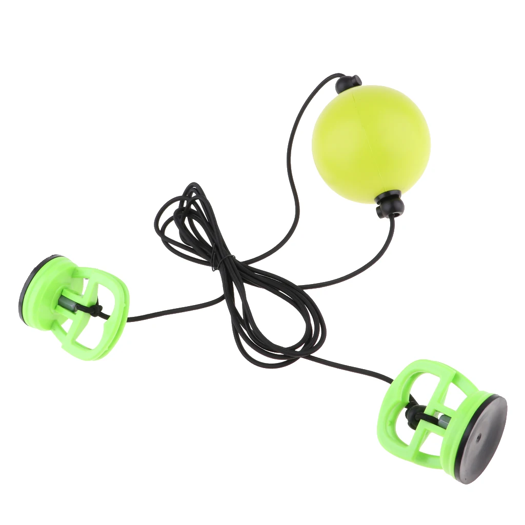 Perfeclansports Store-Double End Bag MMA Thai Boxing Punch Bag Suction Cups Speed Ball Training