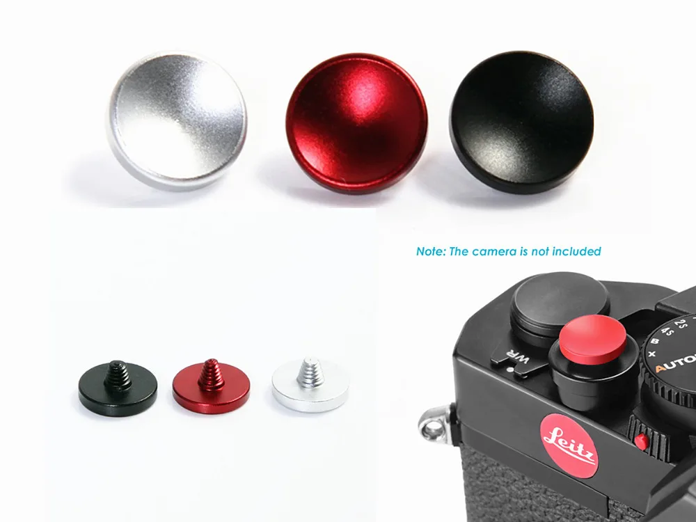 3pcs 11mm Concave Shutter Release Button for Leica M Monochrom M10 X1