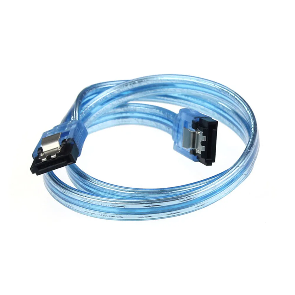 

Computer High Speed 20in SATA 3.0 III Data Cable For PC HDD Hard usb sata cable usb riser card rj45 connector dvi-d vga dual psu