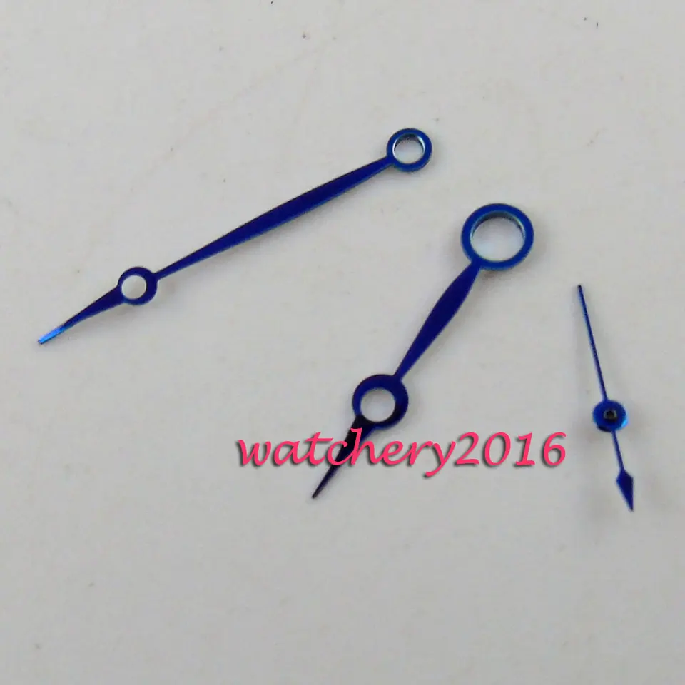 Watch Hands Set For ETA Unitas 6497/6498 Movements - Aero With Propeller Second Hand, Swiss Made