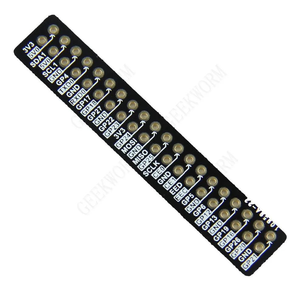 Raspberry Pi GPIO 40 Pin плата для расширения 3 Model B и 2 & + (4 шт./лот)|gpio 40|raspberry pipi |