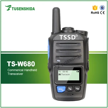

New Arrival GSM/3G Sim Card Smart PTT WCDMA Portable Walkie Talkie TS-W680