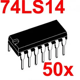 Logic IC 4 pieces 74ALS04 Hex Inverter IC