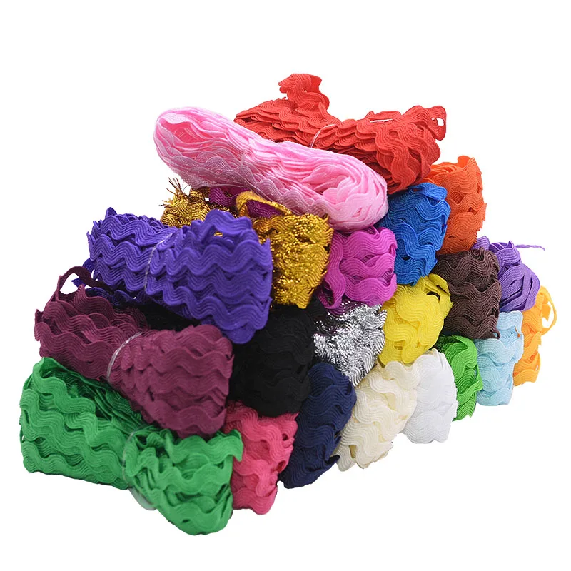 5 м/25 м 5 мм ширина s-образная лента кривая волнистая кружевная ...