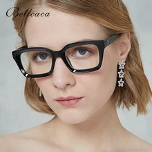 Bellcaca очковые оправы Для женщин Близорукость очки по рецепту компьютер оптический ясно объектив очки кадр для женщин BC689
