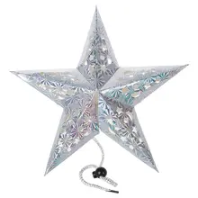 Горячая новинка пентаграмма пять звезд бумажный фонарь висячие украшения Рождество Свадьба Рождество Декор