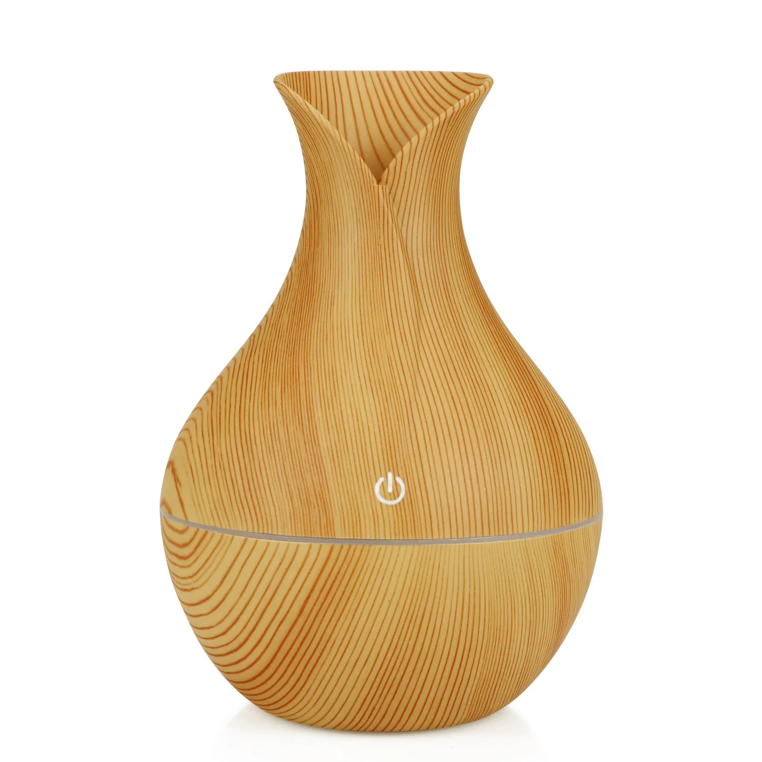 130ml USB Electric Aroma Air Diffuser Wood Ultrasonic Air Humidifier Essential Oil Aromatherapy Cool Mist Maker for Home Car