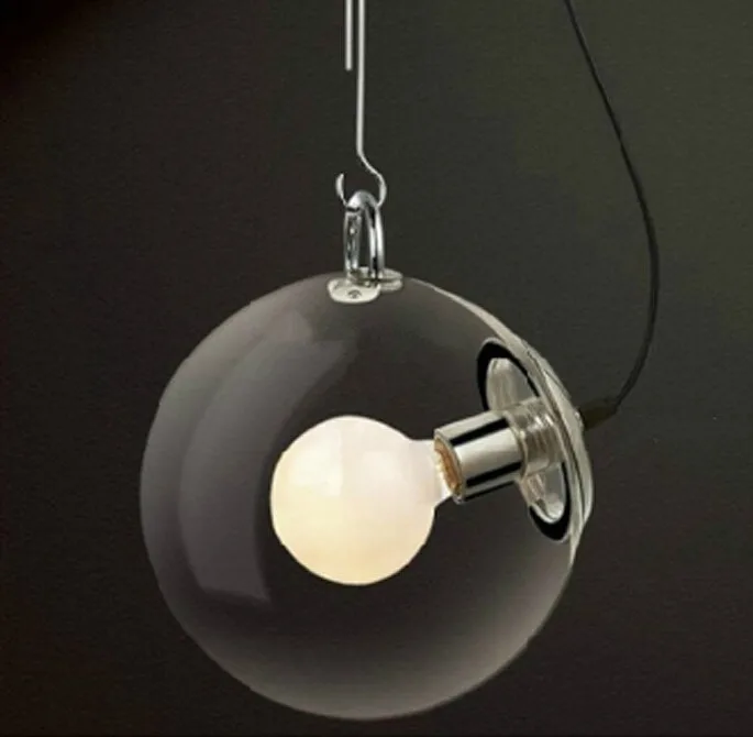 

Modern Simple Balcony Soap Bubble Chandelier Lighting Bubble Restaurant Bedroom Glass E27 LED Lights Home deco Hanging Lamp