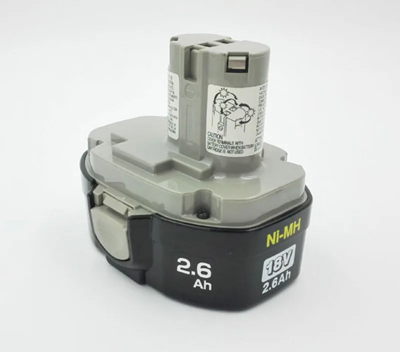 

New Makita 18V 2.6ah 2600mAh NI-MH Power Tool Electric Rechargeable Battery For 1832 1833 1834 1835 Free Shipping