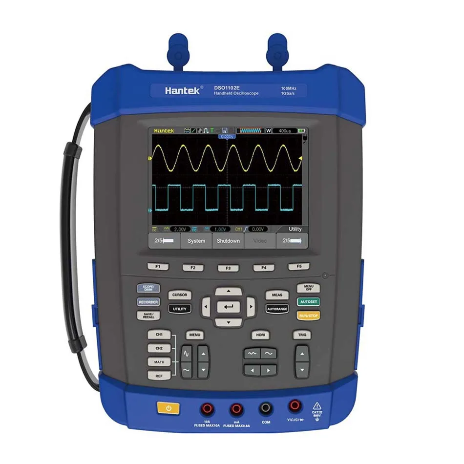 O091 DSO1102E Bandwidth 100MHz Oscilloscope, 1GS/s sample rate & 6000