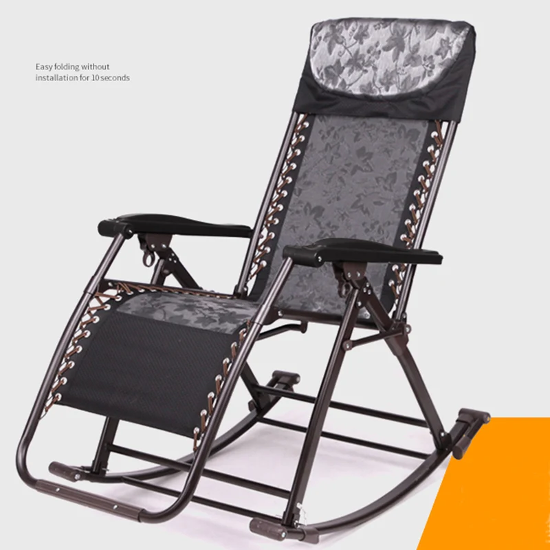 Кресло-качалка, кресло для отдыха, кресло-качалка, кресло-качалка для отдыха, кресло-качалка для взрослых, складное кресло-качалка для отдыха, опора кресла, емкость до 180 кг