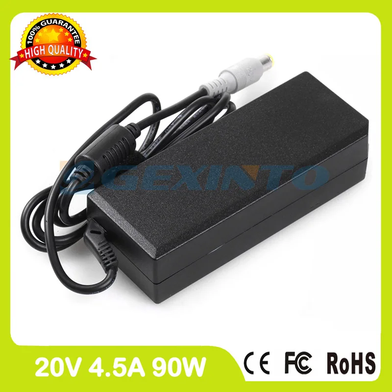 20V 4.5A 90W адаптер переменного тока 92P1153 92P1154 41R4493 42T4424 зарядное устройство для